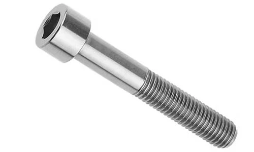 Hexagon Stock Head Cap Titanium Schroef