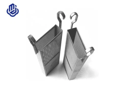 Titanium mand voor galvaniseren