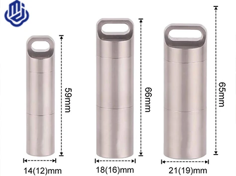 Outdoor Pure Titanium Verzegelde Cabine